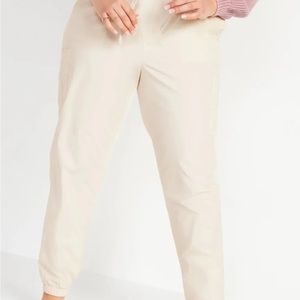 Old navy tapered jogger size XL pull on cargo pants high waist elastic waistband
